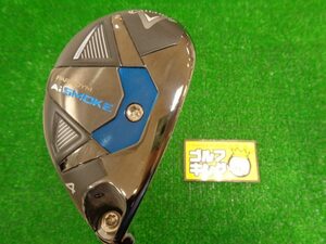 GK栄三越■ 418 【中古】キャロウェイ◆PARADYM◆Ai SMOKE UT◆TENSEI 50forCallaway◆日本仕様◆S◆21度◆ユーティリティ◆パラダイム◆U4