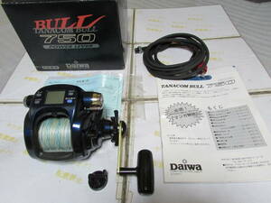 ダイワ　タナコンブル　７５０（Daiwa　TANACOM　BULL　７５０）深海　泳がせ　マグロ　青物対応　即決