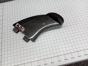 サーフボードフィン FCS 3D RED TIP 1枚のみ 店舗受取可