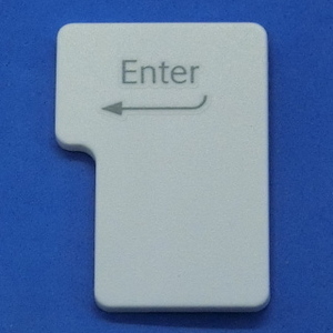 キーボード キートップ Enter 24.5mm 白消 パソコン SONY VAIO ソニー バイオ ボタン スイッチ PC部品