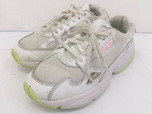 ◇ adidas アディダス EG5793 FALCON スニーカー シューズ 22.5ｃｍ ホワイト ピンク レディース