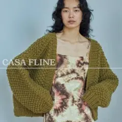 CASA FLINE｜ローゲージニットカーディガン