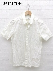 ◇ Adam et Rope アダムエロペ 半袖 シャツ サイズ40 ホワイト メンズ