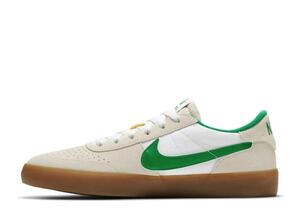 Nike SB Heritage Vulc "Summit White/Lucky Green/White/Gum Light Brown" 26.5cm CD5010-101