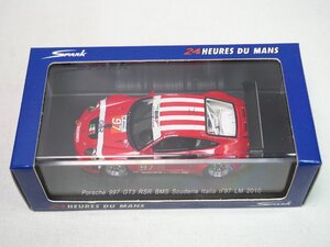 spark スパークモデル 1/43 ポルシェ 911 (997) GT3 RSR BMS スクーデリア イタリア No.97 ル マン 2010 S2586 未開封品