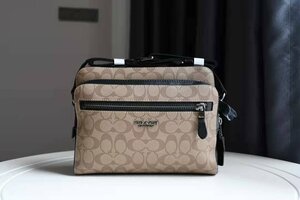 新作 コーチ COACH バッグ メンズ 全品ポイント2倍 ショルダーバッグ シグネチャー ウエスト カメラ バッグ 91485 ボディバッグ 斜めかけバ