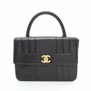 シャネル マドモアゼル ブランドオフ CHANEL ラムスキン（羊革） ハンドバッグ ラムスキン 中古 レディース