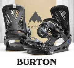 【新品】25 BURTON GENESIS Re:Flex - Black - Mサイズ 正規品 保証付 スノーボード バインディング