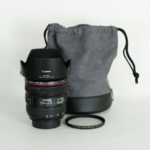 [並品｜高級フィルター付] Canon EF24-70mm F4L IS USM / キヤノンEFマウント