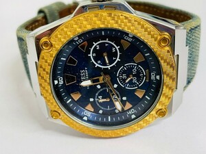 美品　腕時計　GUESS　ゲス　5TEEL　W1058G1　不動品　クオーツ　4033