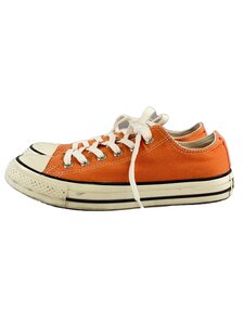 CONVERSE◆ローカットスニーカー/24.5cm/ORN/キャンバス/1SC560