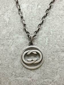 GUCCI◆ネックレス/SV925/SLV/トップ有/メンズ/ドッピアG