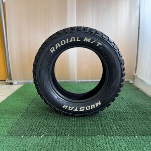 ●3199●夏タイヤ MUDSTAR RADIAL M/T 215/65R16C 109/107R 8PR 2020年製 中古品1本 バリ溝 バリ山