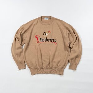 BURBERRY バーバリー ニット ベージュ ウール100％ Burberry