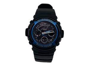 CASIO (カシオ) G-SHOCK Gショック デジアナ腕時計 クォーツ AW-591 ブラック ブルー メンズ/006