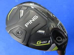 【中古】PING（ピン）2023 G430 HYBRID（ハイブリッド） ユーティリティ ＃7（34°）【R】ALTA J CB BLACK（ブラック）