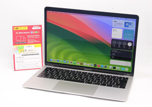 中古 2K対応 13.3型 Apple MacBook Air A1932 (True Tone, 2019) Windows11 + macOS 14 sonoma i5-8210Y 8GB NVMe 128GB-SSD 管:1820h