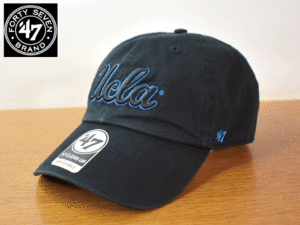 1円スタート!【未使用品】(フリーサイズ) 47 BRAND USカレッジ UCLA BRUINS キャップ 帽子 K461