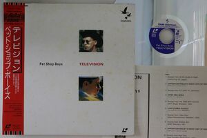 LASERDISC Pet Shop Boys Television L0601075 PICTURE MUSIC Japan /00600