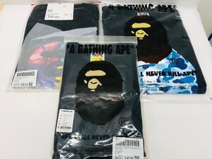 ★①A BATHING APE　アベイシング エイプ　Tシャツ　セット　まとめ　3XL　メンズ　未使用　中古