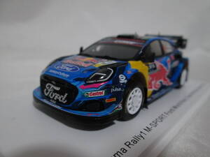 スパーク　1/43　フォード　プーマ Rally1 No.8 M-SPORT Ford　Word　Rally　レッドブル　6ｔｈ　サファリラリー　2023【新品】