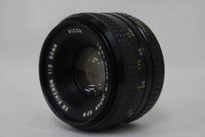 【返品保証】 【和製ズミクロン】 リコー Ricoh XR Rikenon 50mm F2 レンズ M858