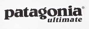 訳あり 激レア パタゴニア アルティメット ステッカー 黒 PATAGONIA ULTIMATE STICKER ブラック BLACK シール 非売品 限定 新品 ネコポス