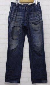 1P6048■OLDJOE DUSTY INDIGO SACK TROUSER オールドジョー ダスティ インディゴサックトラウザー