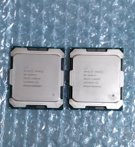 ◆◇送料無料◇◆動作確認済◆ Xeon E5-2699 V4（インテル Xeonプロセッサー E5-2699 V4）FCLGA2011-3 2個セット◆領収書発行可能◆P141