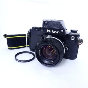 【送料無料】 Nikon ニコン F2 フォトミック DP-1 + NIKKOR 50mm f1.4 フィルムカメラ 空シャッターOK USED /2412C