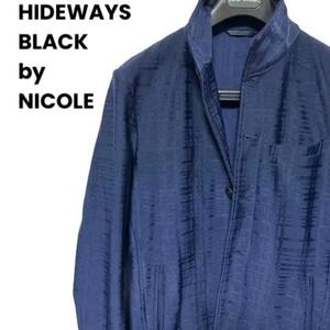 HIDEWAYS BLACK by NICOLE ハイダウェイニコルジャケット