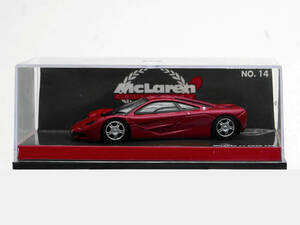 1/64 PMA マクラーレン F1 赤 ロードカー McLaren no.14 Micro Champs 530-133642