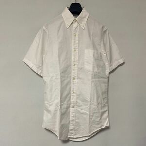 美品 アメリカ 製 ブルックスブラザーズ オックスフォード ボタンダウン シャツ 14 1/2 USA brooks brothers SHIRT