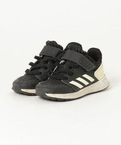 「adidas」 「KIDS」ローカットスニーカー 14cm ブラック キッズ