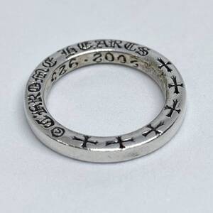 6.5号◆CHROME HEARTS｜クロムハーツ NTFL RING リング シルバー925 指輪