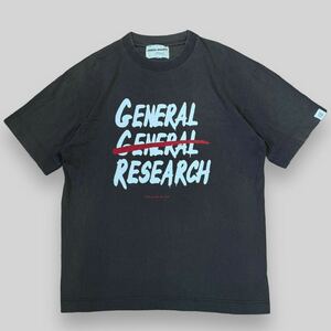 希少！ 01年 GENERAL RESEARCH ジェネラルリサーチ 両面 プリント Tシャツ XL相当 GOODENOUGH グッドイナフ 藤原ヒロシ NIGO A BATHING APE