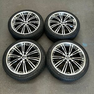 タイヤ付き社外ホイール　LOXARNY EX MATRIX JUNIOR(ロクサーニ EX マトリックス ジュニア)　20×8.5J　+38　114.3　5穴　245/40R20