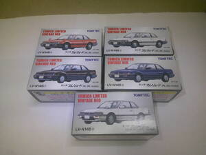 トミカリミテッド ヴィンテージ ネオ 1/64 ホンダ プレリュードXX 1982 1984 1986 計5台 LV-N145a b c d e HONDA PRELUDE XX TL