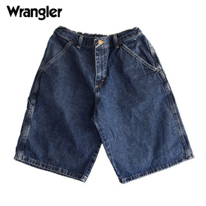 【980円スタート】USA 古着 Wrangler ラングラー デニムパンツ ペインターパンツ ジーパン ハーフパンツ ジーンズ デニム 半ズボン CE0045