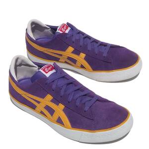 レア!! US 9 / 27cm 限定 asics onitsukatiger オニツカタイガー 1183A525 FABRE BL-S 2.0 ファブレ 紫ｘ黄 レイカーズ