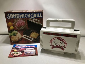 期間限定セール 【未使用】 HELOO KITTY SANDWICH GRILL ホットサンドメーカー HS-260