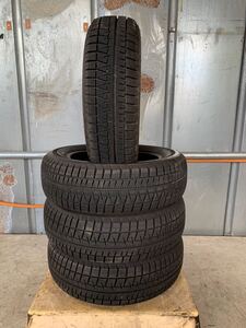 送料込み！185/60R15 BRIDGESTONE ICE PARTNER2 7.5mm 中古スタッドレスタイヤ４本セット