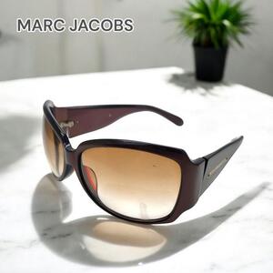 MARC JACOBS サングラス ウェリントン ブラウン