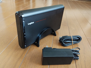 Logitec ロジテック LGB-EKU3 3.5インチ外付けハードディスクケース ファンレス アルミボディー SATA USB3.0