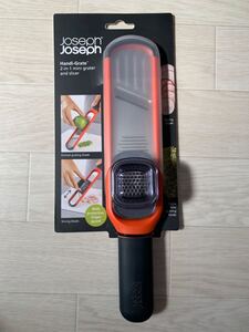 【正規品】 Joseph Joseph (ジョセフジョセフ) おろし器 スライサー ハンディーグレーター オレンジ 20048