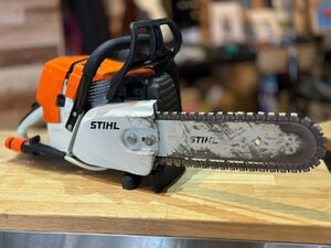 ★動作OK! 美品! STIHL スチール GS 461 エンジン コンクリートカッター 定価321200- 使用極僅かの良品です！