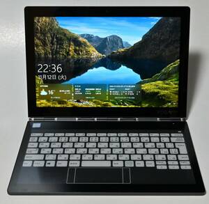 美品　YOGA BOOK C930　LTE Iron Gray 128GB