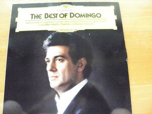 独G1982年正規盤THE BEST OF DOMINGO　ドミンゴの31歳デビュー時期から41歳昇竜期までの主なDG録音から全10曲　聴き比べが興味尽きません