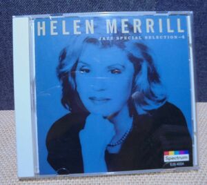 ☆CD☆ HELEN MERRILL　特選JAZZ●ヘレン・メリル