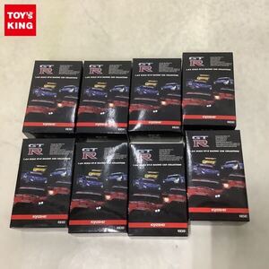 1円〜 京商 GT-R レーシングカー コレクション 1/64 XANAVI NISMO GT-R、WOODONE ADVAN Clarion GT-R他